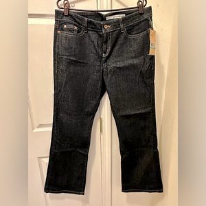 NWT DKNY Soho Jeans Mid-rise Bootcut Dark Wash. Size 16